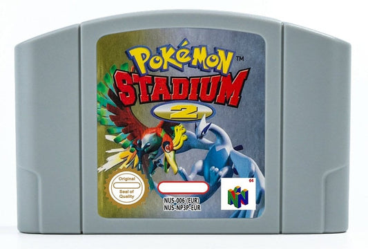 POKÉMON STADIUM 2 - ( Nintendo 64 Console 2000 ) Ntsc Or Pal Cartridge only Best Quality Rep Combined Shipping + Satisfaction Guaranteed!
