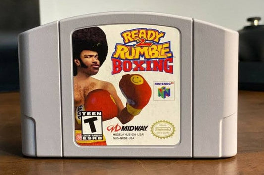 Ready 2 Rumble Boxing ( Nintendo 64 Console 1999 ) Ntsc Or Pal Cartridge only Best Quality Rep Combined Shipping + Satisfaction Guaranteed!