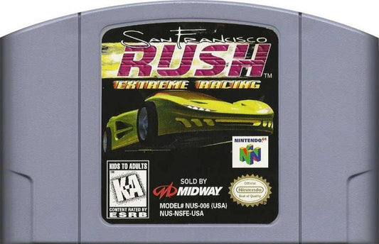 San Francisco RUSH X-Treme (Nintendo 64 Console 1997) Ntsc Or Pal Cartridge only Best Quality Rep Combined Shipping Satisfaction Guaranteed!