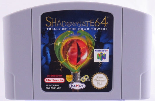 SHADOWGATE 64: Trials Of The 4 Towers (N64 Console 1999) Ntsc/Pal Cartridge only Best Quality Rep Combine SHIP Satisfaction Guaranteed!