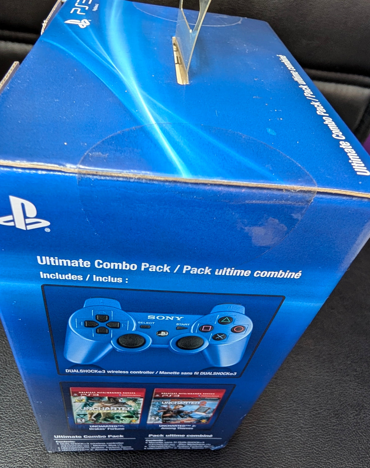 Brand New PlayStation 3 Uncharted 1 & 2 Ultimate Combo Pack + Metallic Blue Controller FACTORY SEALED