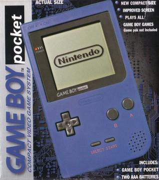 Nintendo Game Boy Pocket Console (Blue) | Genuine Nintendo | Tested & Working