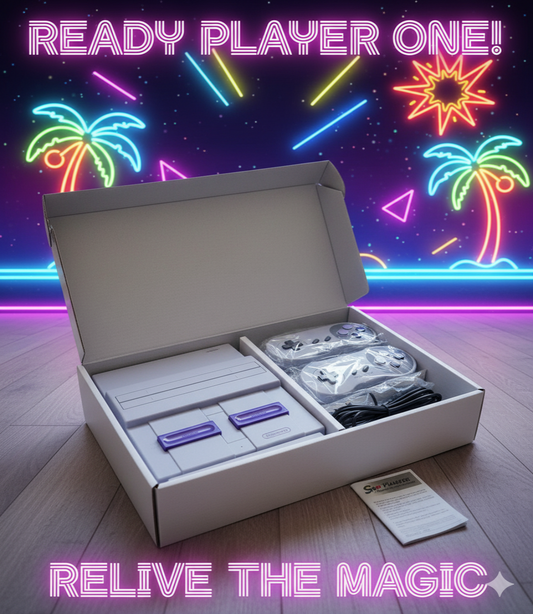 🎮🚀 𝙋𝙡𝙖𝙮 𝙔𝙤𝙪𝙧 𝙊𝙧𝙞𝙜𝙞𝙣𝙖𝙡 𝙎𝙪𝙥𝙚𝙧 𝙉𝙞𝙣𝙩𝙚𝙣𝙙𝙤 𝘾𝙖𝙧𝙩𝙧𝙞𝙙𝙜𝙚𝙨 𝘼𝙜𝙖𝙞𝙣! 🏁💥 𝟭𝟲-𝘽𝙞𝙩 𝘾𝙤𝙣𝙨𝙤𝙡𝙚 + 𝟮 𝘾𝙤𝙣𝙩𝙧𝙤𝙡𝙡𝙚𝙧𝙨 — 𝘾𝙤𝙢𝙥𝙖𝙘𝙩, 𝘿𝙪𝙧𝙖𝙗𝙡𝙚 𝙋𝙡𝙪𝙜 𝙉’ 𝙋𝙡𝙖𝙮! 🎮✨
