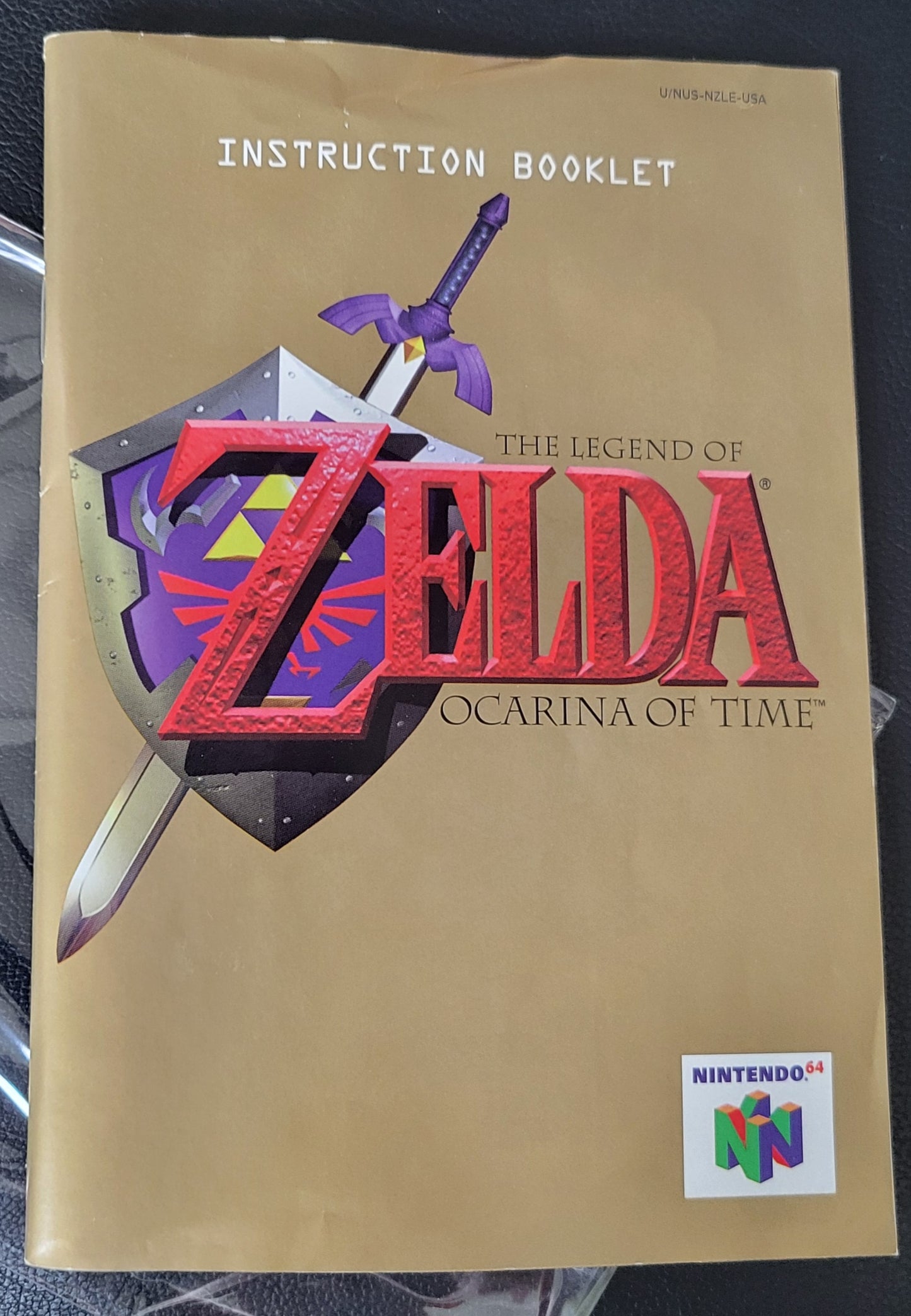 AUTHENTIC ZELDA OCARNIA OF TIME NINTENDO N64 CIB COMPLETE + BOX + INSTRUCTIONS GREAT SHAPE