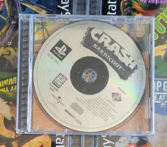 Crash Bandicoot - Sony PlayStation 1 PS1 (Disc Only) - Great Condition