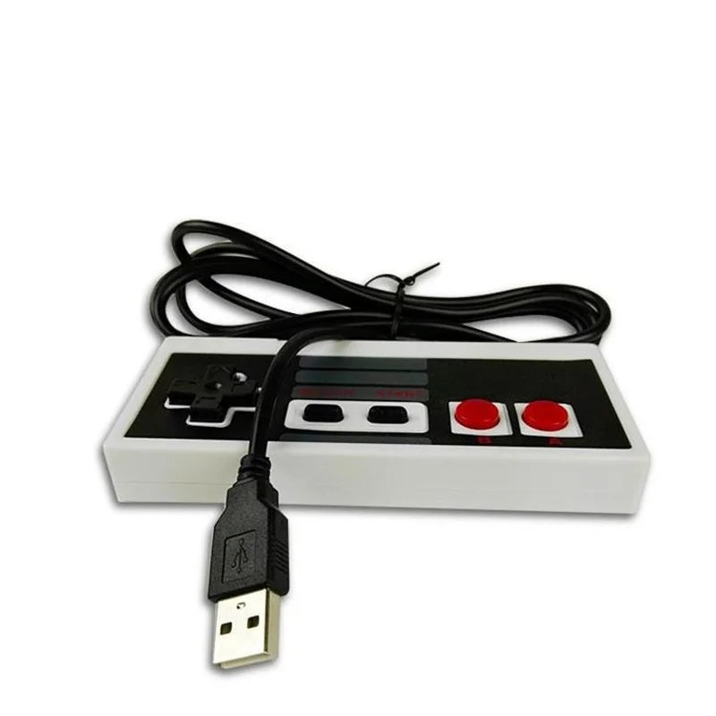 Professional Wired USB Joystick: Compatible with PC Computer , USB PC Gamepad for NES Gaming - USB Controller Game Joypad