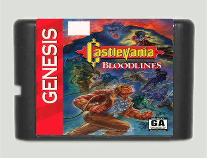 "Castlevania: Bloodlines" | Sega Genesis | 1994 | Action Platformer