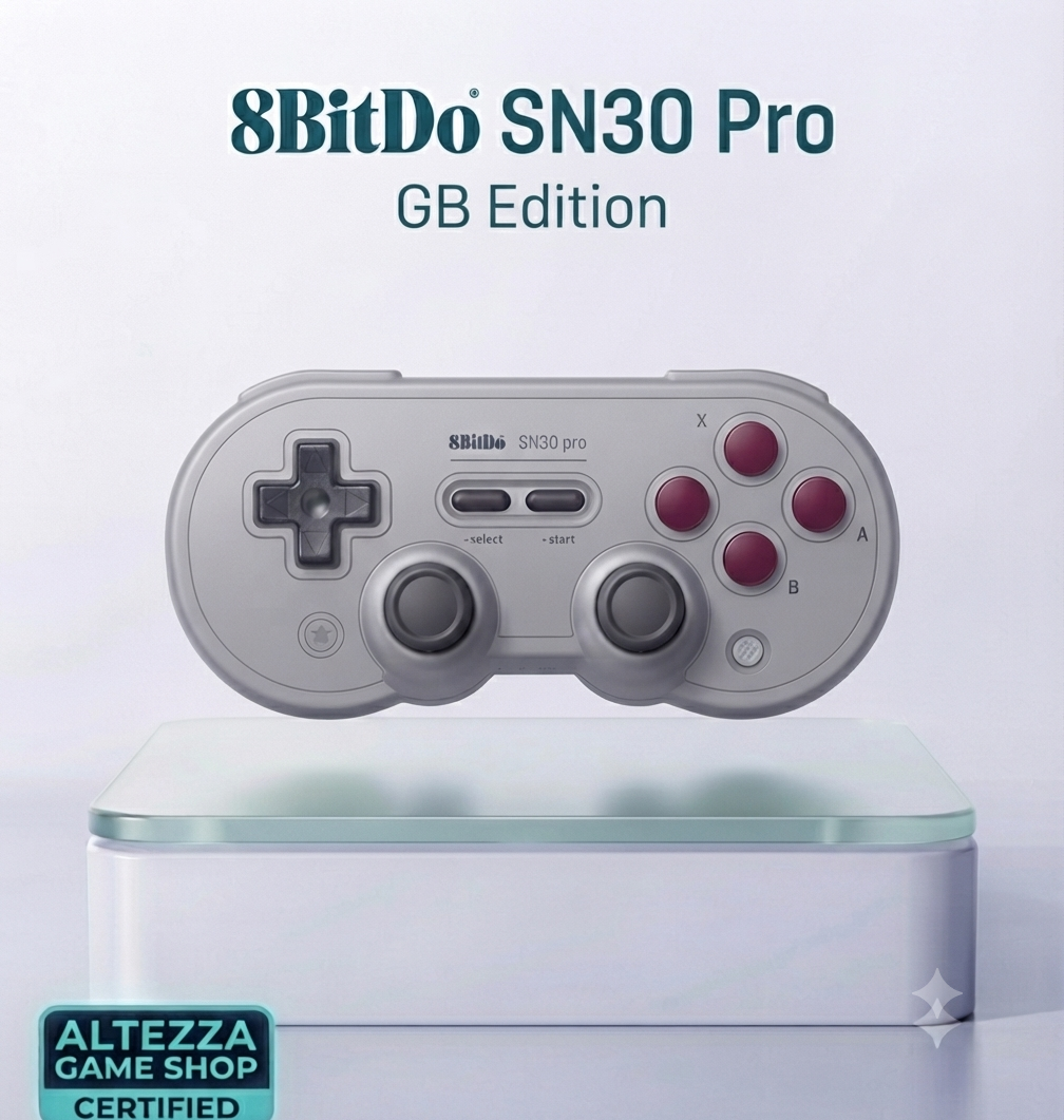 8BitDo SN30 Pro Universal Bluetooth Controller | Multi-Platform Gaming | Analog Joysticks | Multiple Colors