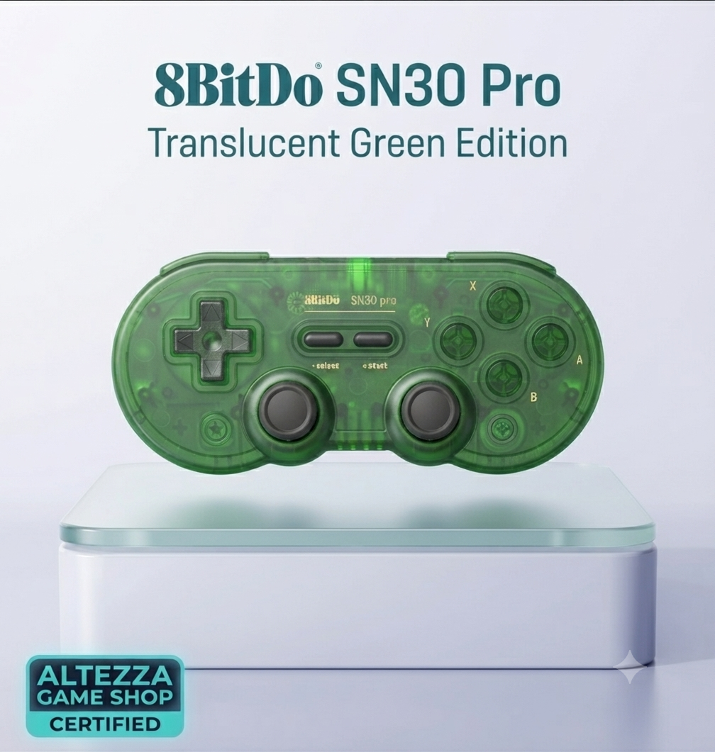 8BitDo SN30 Pro Universal Bluetooth Controller | Multi-Platform Gaming | Analog Joysticks | Multiple Colors