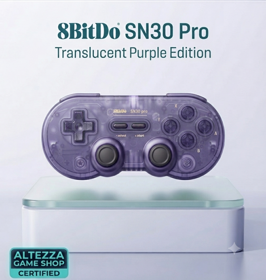 8BitDo SN30 Pro Universal Bluetooth Controller | Multi-Platform Gaming | Analog Joysticks | Multiple Colors