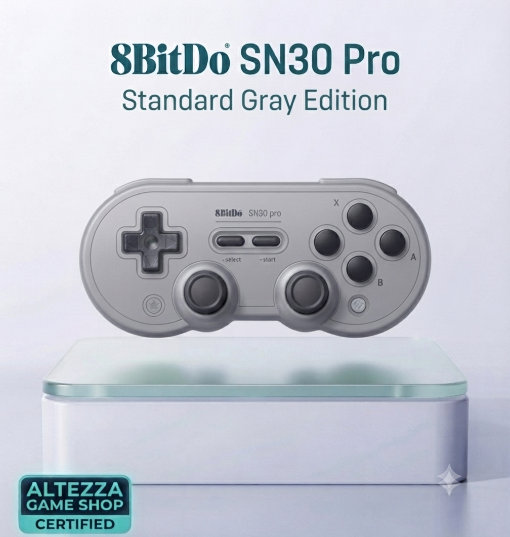 8BitDo SN30 Pro Universal Bluetooth Controller | Multi-Platform Gaming | Analog Joysticks | Multiple Colors