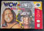 WCW vs nWo World Tour Nintendo 64 (N64) – Complete in Box (CIB) with Manual & Protector – Excellent Condition