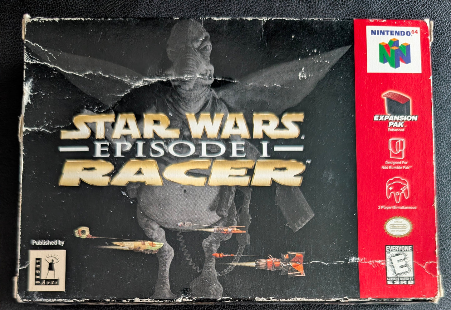 Star Wars Episode I: Racer Nintendo 64 (N64) – Boxed Cartridge with Protector