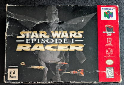 Star Wars Episode I: Racer Nintendo 64 (N64) – Boxed Cartridge with Protector