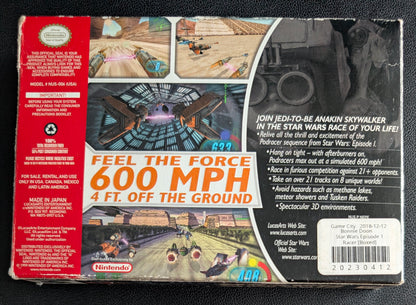 Star Wars Episode I: Racer Nintendo 64 (N64) – Boxed Cartridge with Protector