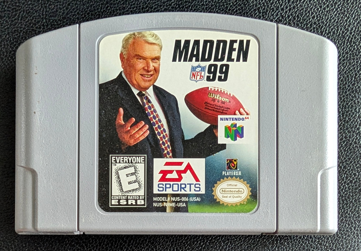 Madden NFL 99 Nintendo 64 (N64) – Complete in Box (CIB) with Manual & Protector