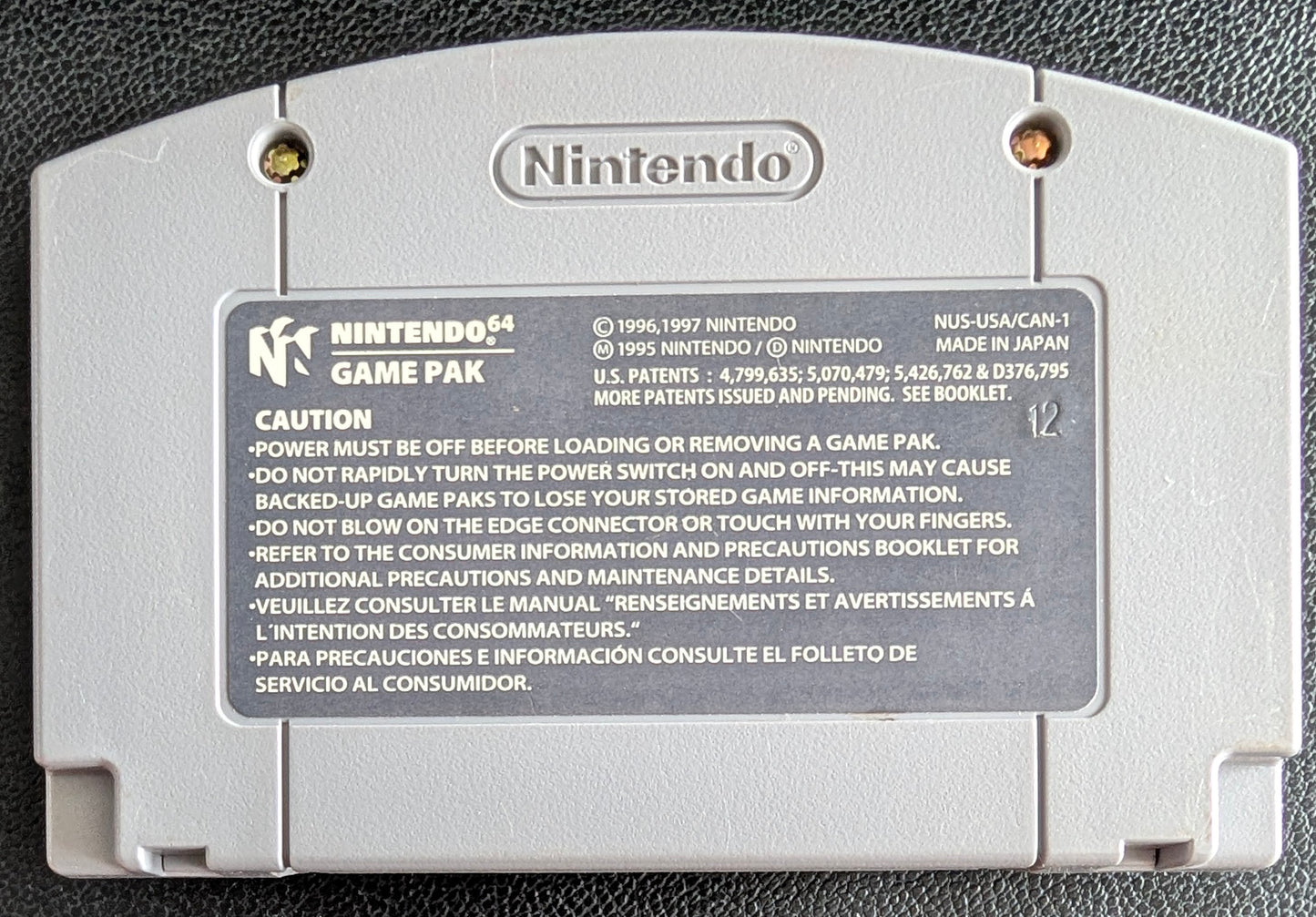 NHL Breakaway 98 Nintendo 64 (N64) – Boxed Cartridge with Protector