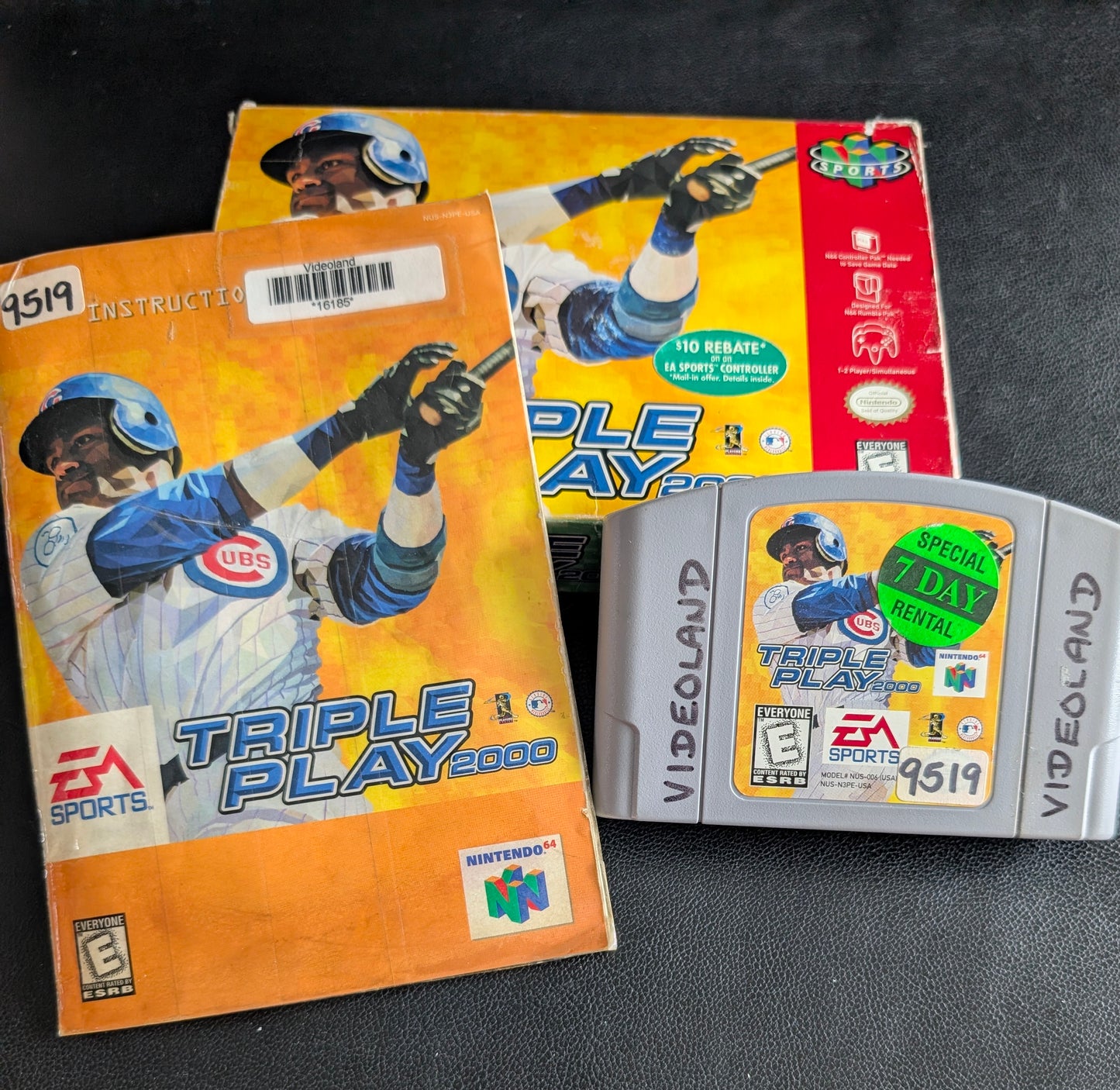 Triple Play 2000 Nintendo 64 (N64) – Complete in Box (CIB) with Manual & Protector