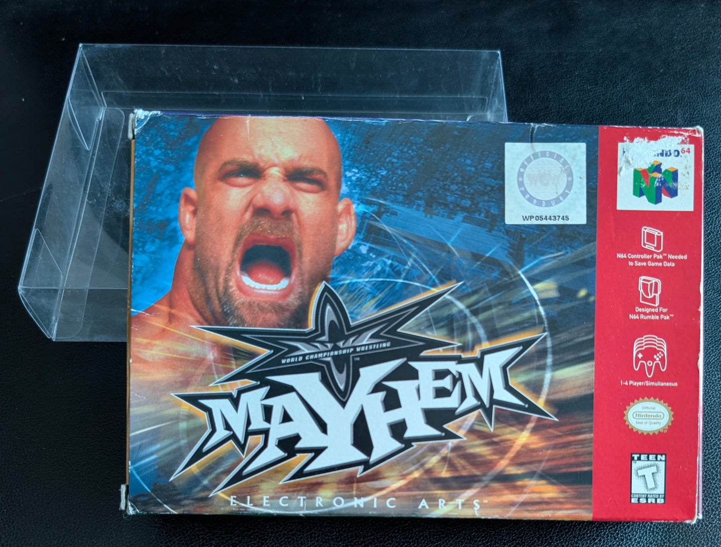 Mayhem – Authentic Nintendo 64 (N64) – 1999 Complete in Box (CIB) – Box, Manual, and Protector Included