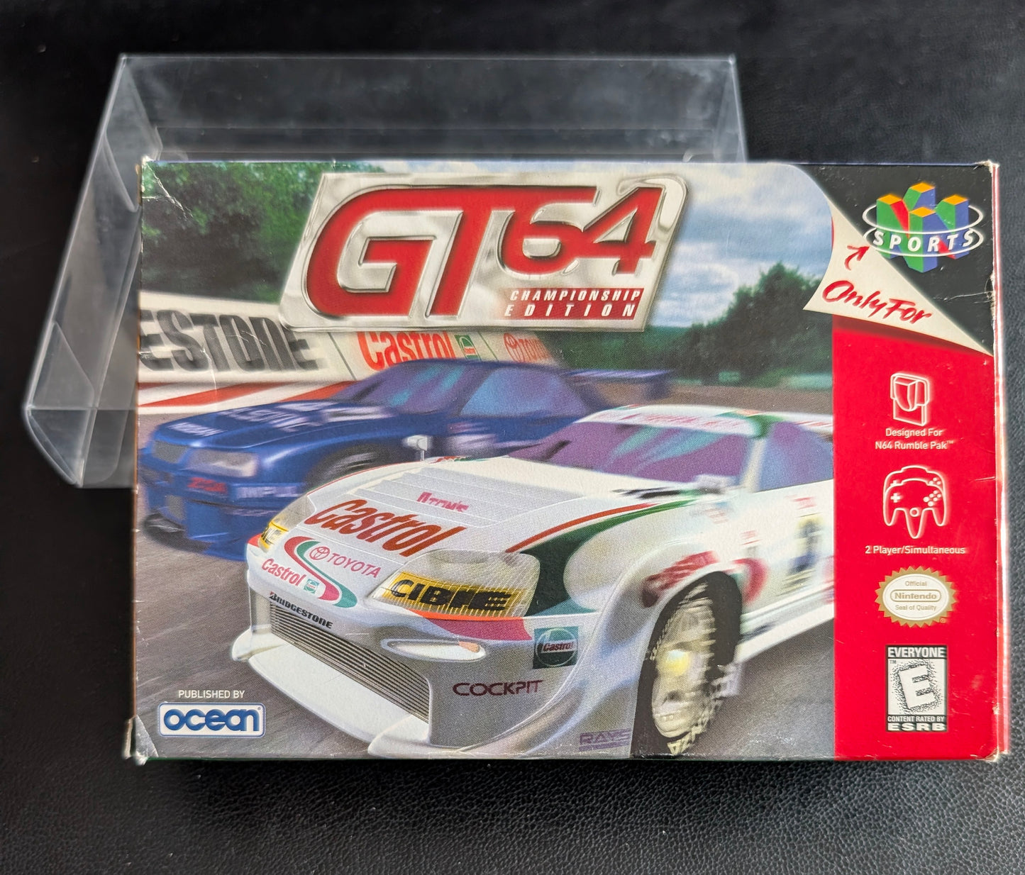 GT64 Championship Edition Nintendo 64 (N64) – 1999 Complete in Box (CIB) with Manual & Protector