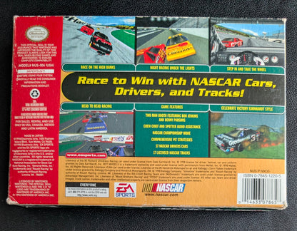 NASCAR 99 Nintendo 64 (N64) – Complete in Box (CIB) with Manual & Protector