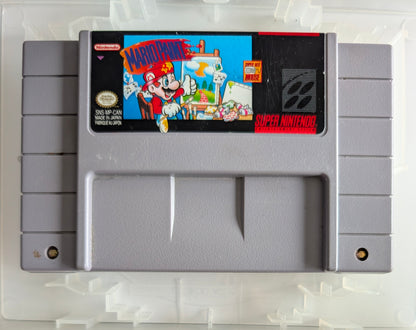 Mario Paint Super Nintendo (SNES) – 1992 Cartridge with Original Video Store Box