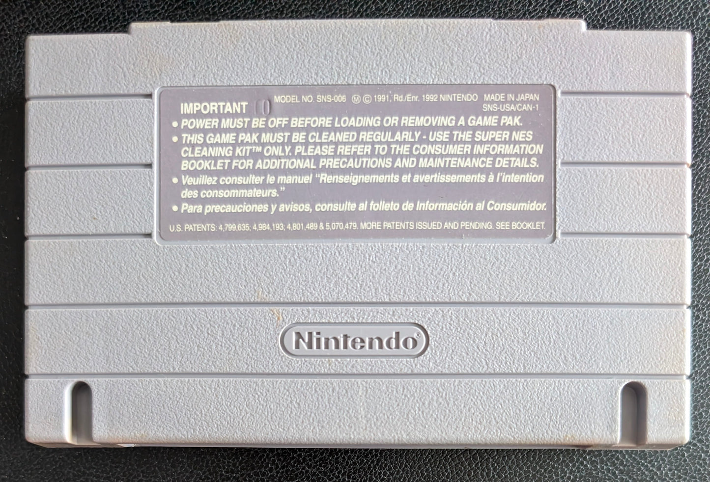 Caesars Palace – Super Nintendo (SNES) – Box, Cartridge & Protector GREAT SHAPE