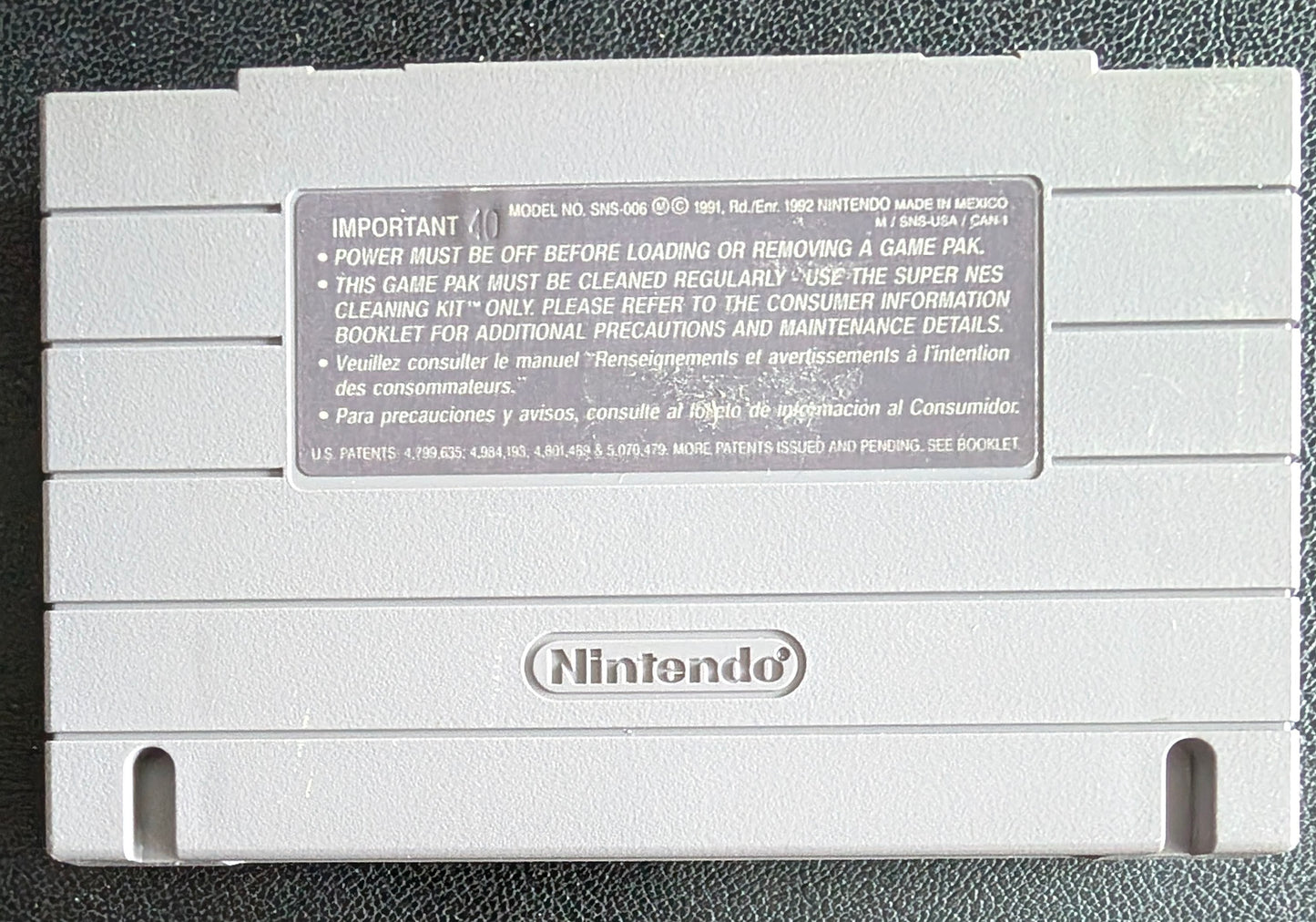 Zoop – Authentic Super Nintendo (SNES) – 1995 Cartridge + Box + Manual + Protector