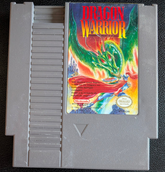 Dragon Warrior Nintendo Entertainment System (NES) – Cartridge Only – Tested & Working – Great Condition