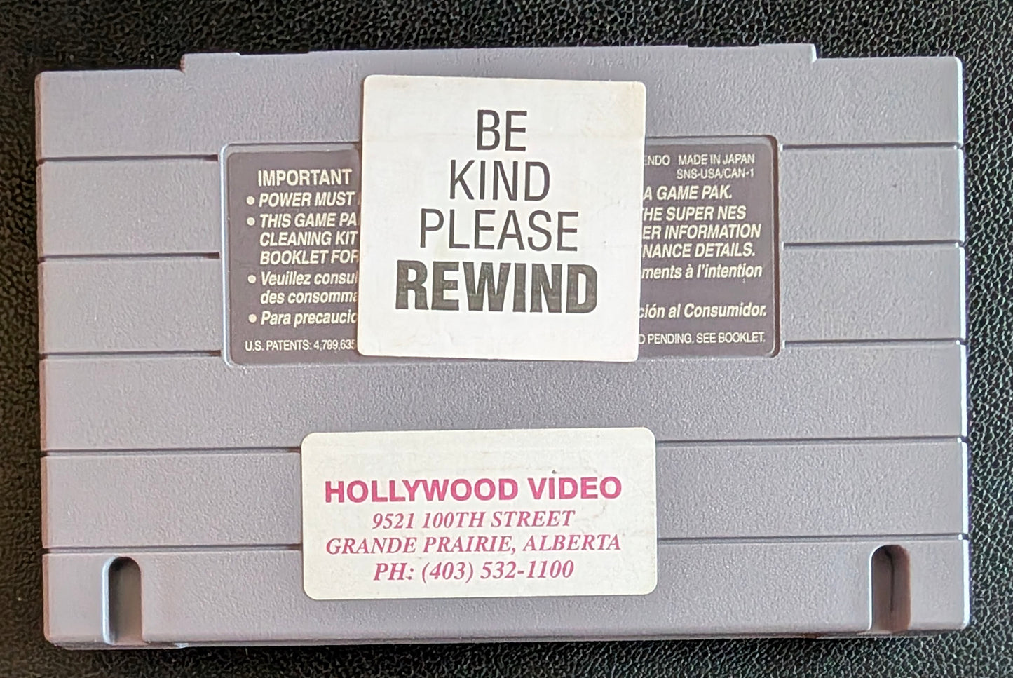 The Page Master – Super Nintendo (SNES) – Cartridge Only – Clean & Tested – Protection Sleeve Included