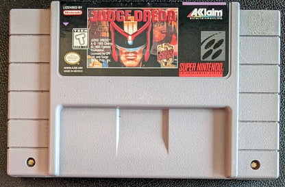 Judge Dredd – Super Nintendo (SNES) – COMPLETE Box, Cartridge & Protector – Clean & Tested