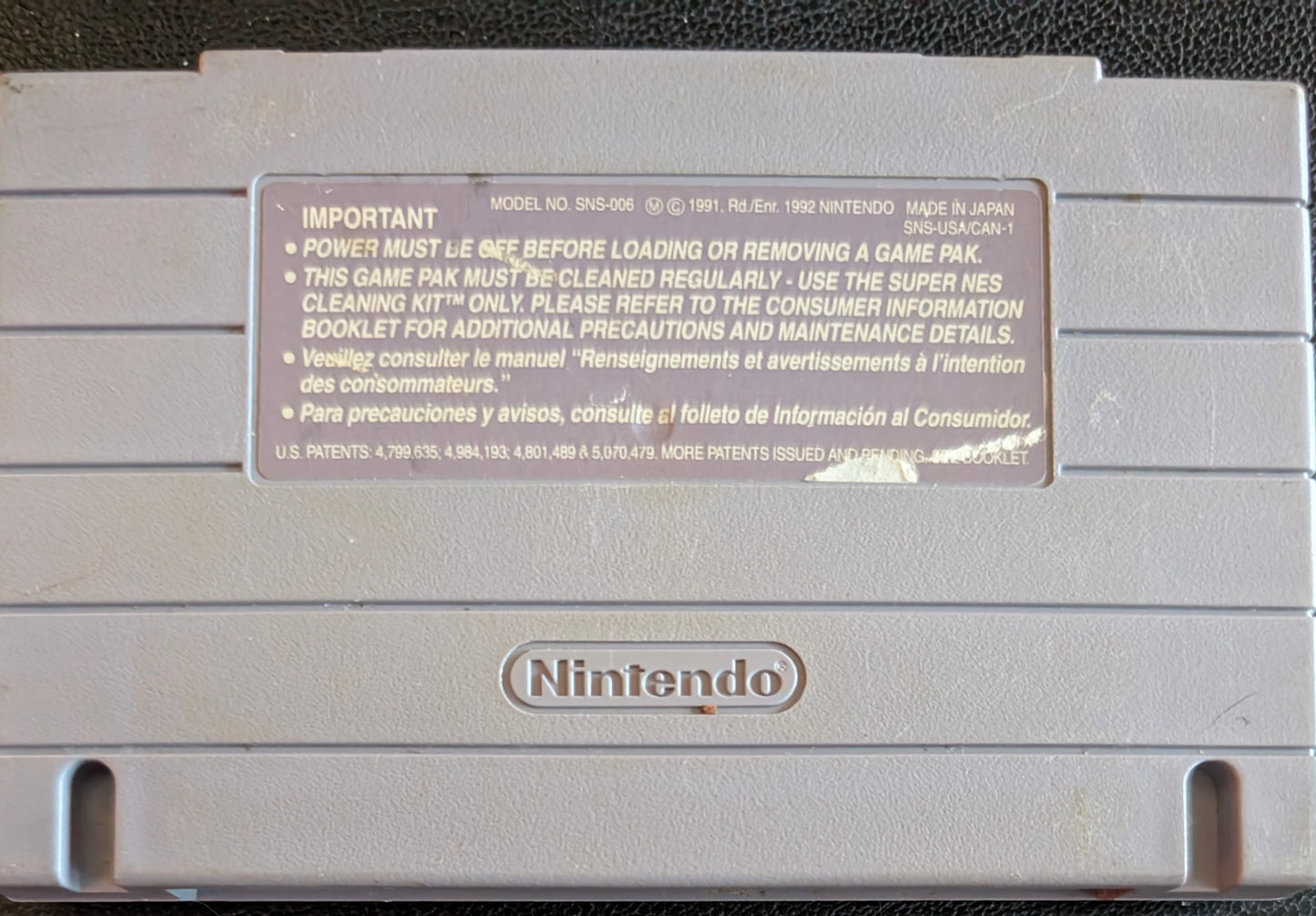 Dream TV – Authentic Super Nintendo (SNES) – 1992 Cartridge + Protection Sleeve