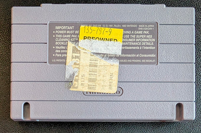 Indiana Jones' Greatest Adventures – Authentic Super Nintendo (SNES) – 1993 Cartridge + Protection Sleeve