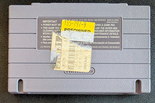 Indiana Jones' Greatest Adventures – Authentic Super Nintendo (SNES) – 1993 Cartridge + Protection Sleeve
