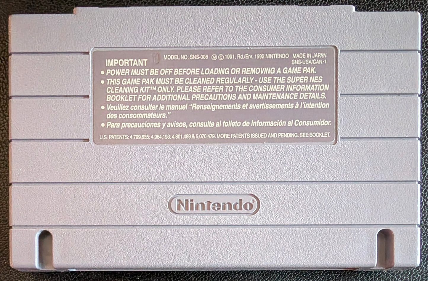 Ballz 3D – Authentic Super Nintendo (SNES) – 1994 Cartridge + Protection Sleeve