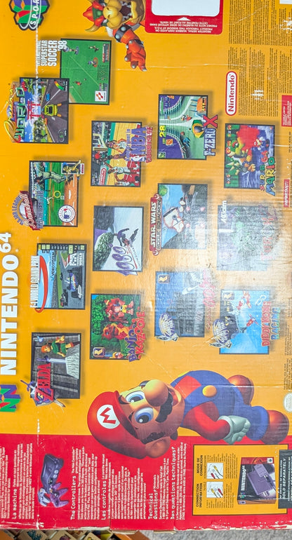 Atomic Purple N64 Console Special Edition (1999) ● FACTORY PLASTIC ● TESTED & WORKING ● RARE FIND