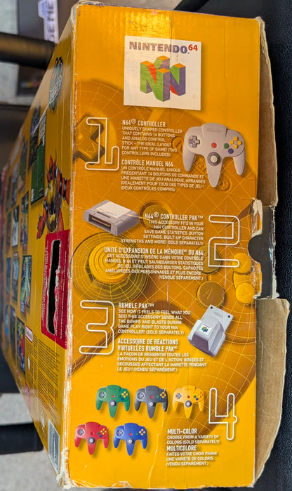 Atomic Purple N64 Console Special Edition (1999) ● FACTORY PLASTIC ● TESTED & WORKING ● RARE FIND