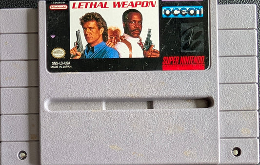 Lethal Weapon - Authentic Cartridge (Super Nintendo) | 1992 | Shooter
