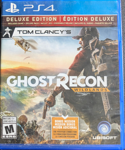 Ghost Recon Wildlands – (CIB) – Sony PlayStation 4 PS4 – Re-Sealed (2017)