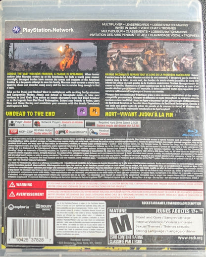 Red Dead Redemption Undead Nightmare  – (CIB) – Sony PlayStation 3 PS3 – Re-Sealed (2009)