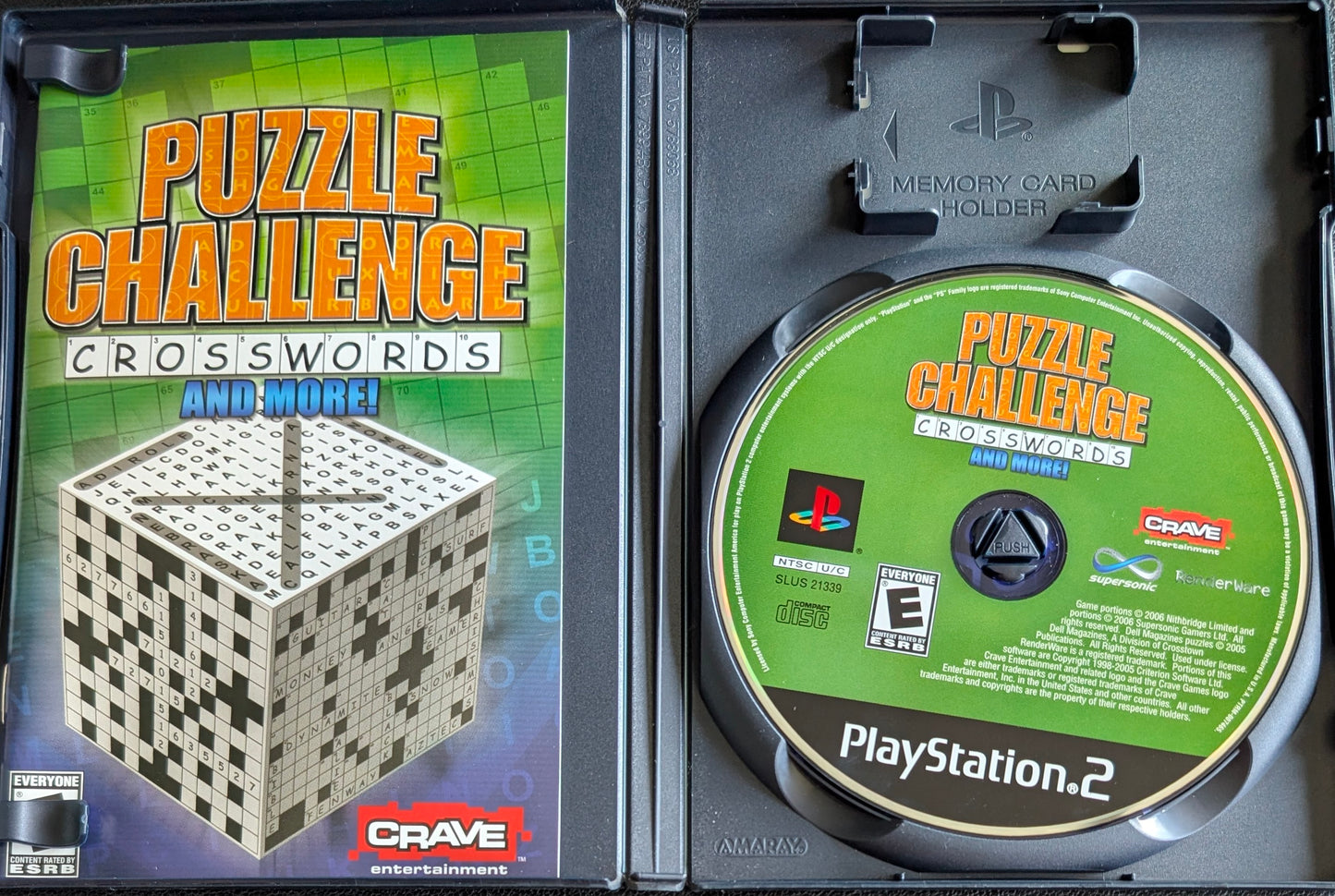 Puzzle Challenge 2002 - 2002 PlayStation 2 | Complete CIB | RE-Sealed