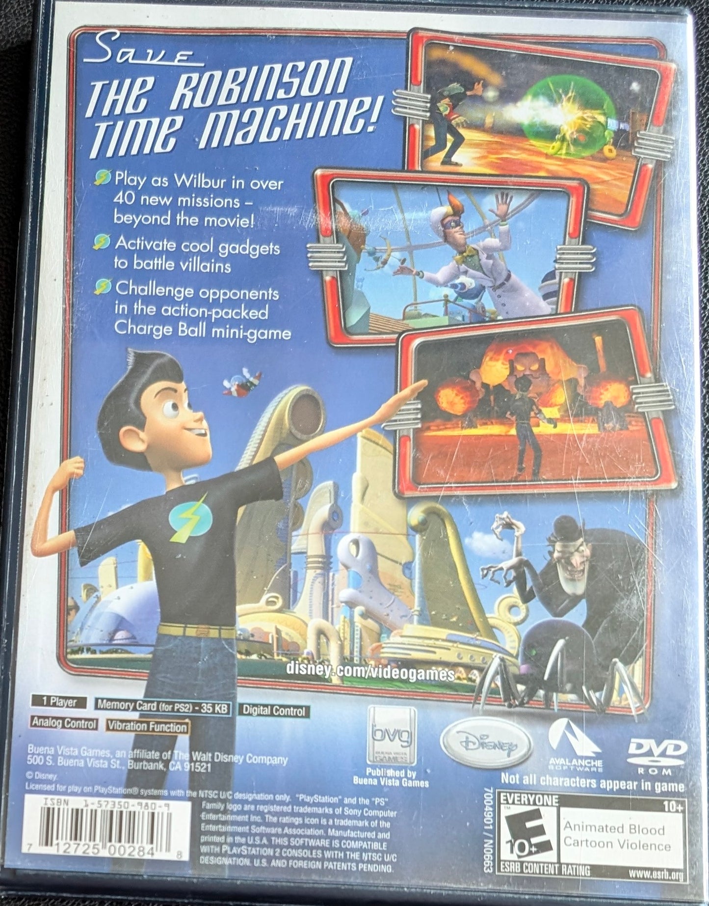 Disney’s Meet the Robinsons - 2007 PlayStation 2 | Complete CIB | RE-Sealed