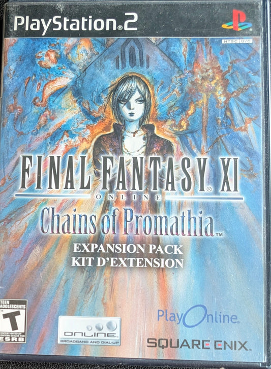 Final Fantasy XI: Chains of Promathia Expansion Pack - 2004 PlayStation 2 | Complete CIB | RE-Sealed