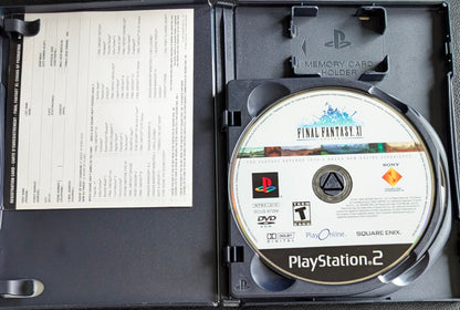 Final Fantasy XI Online - 2 Disc Set - 2002 PlayStation 2 | Complete CIB | RE-Sealed