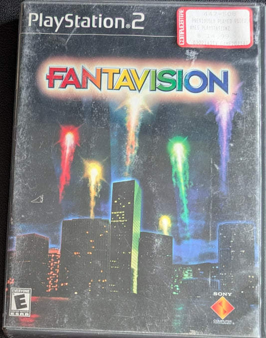 Fantavision - 2000 PlayStation 2 | Complete CIB | RE-Sealed