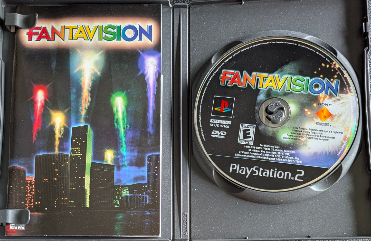 Fantavision - 2000 PlayStation 2 | Complete CIB | RE-Sealed