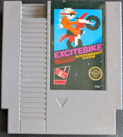 Excitebike - 1985 Nintendo NES | Tested + Working | Protection Sleeve