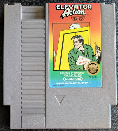 Elevator Action - 1987 Nintendo NES | Tested + Working | Protection Sleeve
