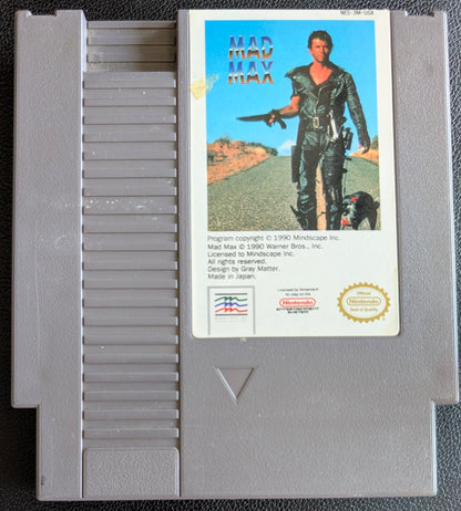Mad Max - 1990 Nintendo NES | Tested + Working | Protection Sleeve