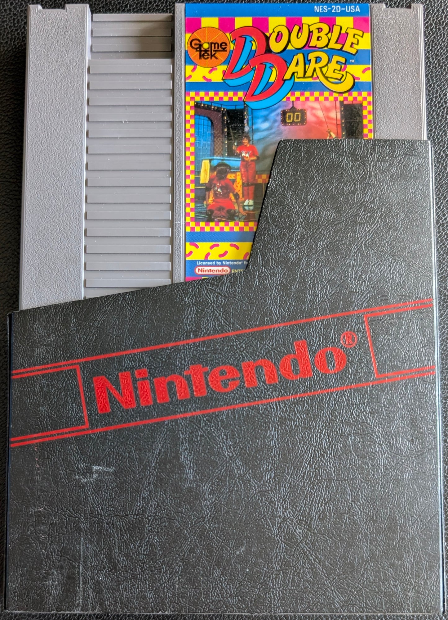 Double Dare - 1988 Nintendo NES | Cartridge + Manual | Tested & Working | LIKE NEW | Protection Sleeve